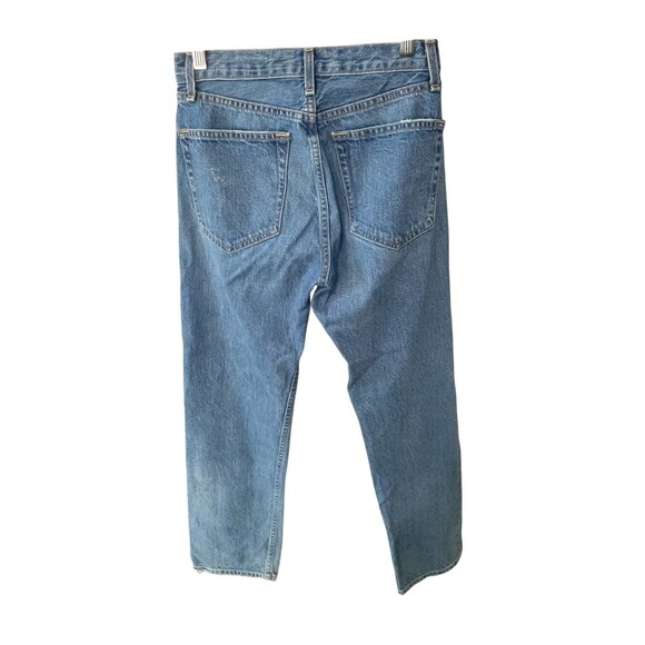 Rag & Bone Bellhouse Women’s Jeans Size 24 Straight Leg Blue Distressed Denim - Picture 4 of 9